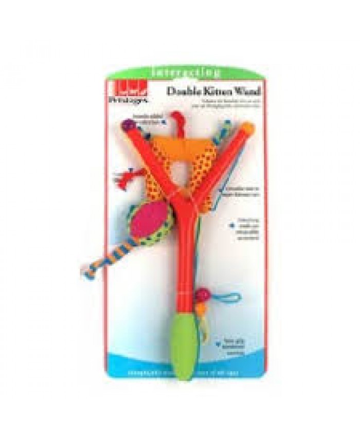 PETSTAGES DOUBLE KITTEN WAND